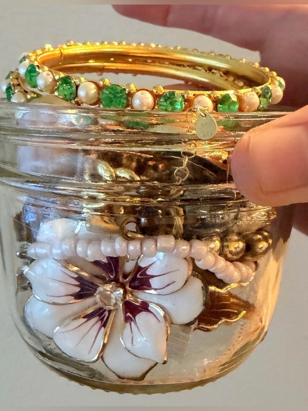 Jewelry Jar The Precious Gold Jar - Picture 7 of 8